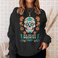 Dia De Los Muertos Mexico Sugar Skull Black S Sweatshirt Geschenke für Sie