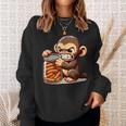 Frustrierter Monkey Will Sausage Sweatshirt Geschenke für Sie