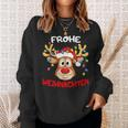 Reindeer Merry Christmas Sweatshirt Geschenke für Sie