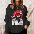 Lustiges Ninja Kampfsport Kinder Sweatshirt Geschenke für Sie