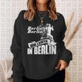 Marathon Berlin Motif Running Vent Clothing Athletes Runner Sweatshirt Geschenke für Sie