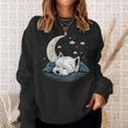 Napping Westie Pyjamas West Highland Terrier Sleeping Sweatshirt Geschenke für Sie