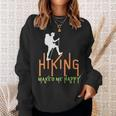 Vintage Hiking Mountain Adventure Aufkleber Für Abenteuer Liebe Sweatshirt Geschenke für Sie