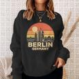 Vintage Skyline Berlin Sweatshirt Geschenke für Sie