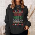 Weihnachten Ho Hoit Die Goschn Ugly Christmas Lustig Sweatshirt Geschenke für Sie