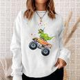 Kinder Geburtstag 6 Jahre Dinosaurier Monster Truck Jungen Mädchen Sweatshirt Geschenke für Sie