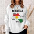 Kurden Kurdistan Newroz Kurdi Flag Her Biji Kurdistan Sweatshirt Geschenke für Sie