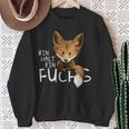 Fuchs Statement Langarmshirt, Verwegene Fuchsigkeit Sweatshirt Geschenke für alte Frauen