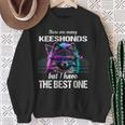 Keeshond Dog Keeshonds Sweatshirt Geschenke für alte Frauen