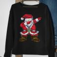 Tanzender Santa Claus Dabbing Weihnachtsmann Weihnachten Sweatshirt Geschenke für alte Frauen