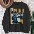 Windsurfer Windsurfintage Retro Surfer Sweatshirt Geschenke für alte Frauen