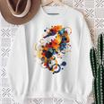 Seepferdchen Abstrakte Tier Geometrische Kunst Seepferdchen Sweatshirt Geschenke für alte Frauen