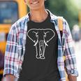 Elephant Silhouette Kinder Tshirt