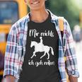 Mir Reichts Ich Geh Reiten Pferdede Kinder Tshirt