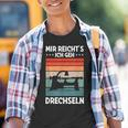 Mir Reicht's Ich Geh Drechselbank Drechsler Kinder Tshirt