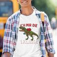 Children's First Day Of School 2023 Dinosaur Jetzt Hol Ich Mir Die 1St Class Kinder Tshirt