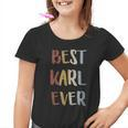 Best Karl Ever Retro Vintage First Name Kinder Tshirt