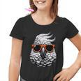 Cooler Kakaduogel Trägt Sonnenbrille Grafik Kunst Kinder Tshirt