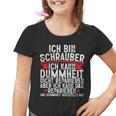 Ich Bin Schrauber Dummheit Nicht Reparieren Car Mechanic German Kinder Tshirt