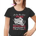 Motorrad Motorradfahrerin Geschenk Spruch Bikerin Vintatge Kinder Tshirt