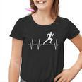Running Jogger Heartbeat Heartbeat Outfit Sport Kinder Tshirt