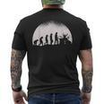Drum Full Moon Evolution Drum Kit T-Shirt mit Rückendruck