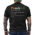 Indisches Pune-Geschenk – Punekar Definition T-Shirt mit Rückendruck