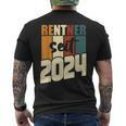Rentner Seit 2024 German Language T-Shirt mit Rückendruck
