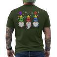 Christmas Garden Gnome Christmas Gnome Or Gnome T-Shirt mit Rückendruck