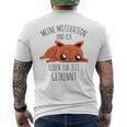 Cute Meine Motivation Und Ich Leben Zur Zeit Getrennt German T-Shirt mit Rückendruck