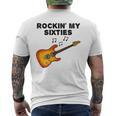 Gitarrist 60 Geburtstag E-Gitarre T-Shirt mit Rückendruck