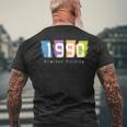 34 Geburtstag Mann Frau 34 Jahre 1990 Deko Lustig Geschenk T-Shirt mit Rückendruck Geschenke für alte Männer