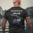 Aktien Börse Dachs Im Keller Lustig Geschenk Birthday T-Shirt mit Rückendruck Geschenke für alte Männer