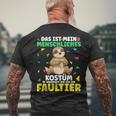 Faultier Outfit Für Faultier Liebhaber Für Kinder Fasching T-Shirt mit Rückendruck Geschenke für alte Männer