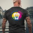 Fop Awareness Day 2024 In Hoffnungereint T-Shirt mit Rückendruck Geschenke für alte Männer