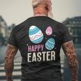 Frohe Ostern Frohe Ostern T-Shirt mit Rückendruck Geschenke für alte Männer