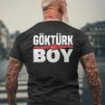Göktürk Boy's Göktürk S T-Shirt mit Rückendruck Geschenke für alte Männer