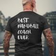 Handball Trainer Best Handball Trainer Aller Time T-Shirt mit Rückendruck Geschenke für alte Männer