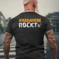 Handmade Rockt S T-Shirt mit Rückendruck Geschenke für alte Männer