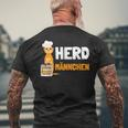 Herdmännchen I Chef Herd Meerkat With Chef's Hat T-Shirt mit Rückendruck Geschenke für alte Männer