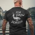 Ich Dreh Dorsch Ich Dreh Dorsch Angler And Fischer Fish T-Shirt mit Rückendruck Geschenke für alte Männer