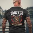 Lausbua Deer Lederhosen Costume Oktoberfest Bavaria Costume S T-Shirt mit Rückendruck Geschenke für alte Männer
