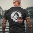 Matterhorn Zermatt Switzerland Alps T-Shirt mit Rückendruck Geschenke für alte Männer