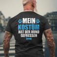 Mein Kostüm Hat Der Hund Gefressen German Language T-Shirt mit Rückendruck Geschenke für alte Männer