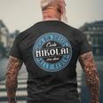 Nikolai Ich Bin Dieser Cooler Nikolai T-Shirt mit Rückendruck Geschenke für alte Männer