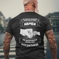 Patenonkel Patenonkel Familie T-Shirt mit Rückendruck Geschenke für alte Männer