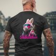 Skiing Ski Bunny Apres-Ski T-Shirt mit Rückendruck Geschenke für alte Männer