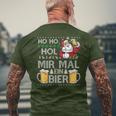 Ho Ho Hol Mir Mal Ein Bier Ugly Christmas Sweater T-Shirt mit Rückendruck Geschenke für alte Männer