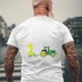 Children's 1St Birthday Ich Bin Schon 1 Jahre Tractor Tractor T-Shirt mit Rückendruck Geschenke für alte Männer