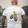 Kinder Geburtstag 6 Jahre Dinosaurier Monster Truck Jungen Mädchen T-Shirt mit Rückendruck Geschenke für alte Männer